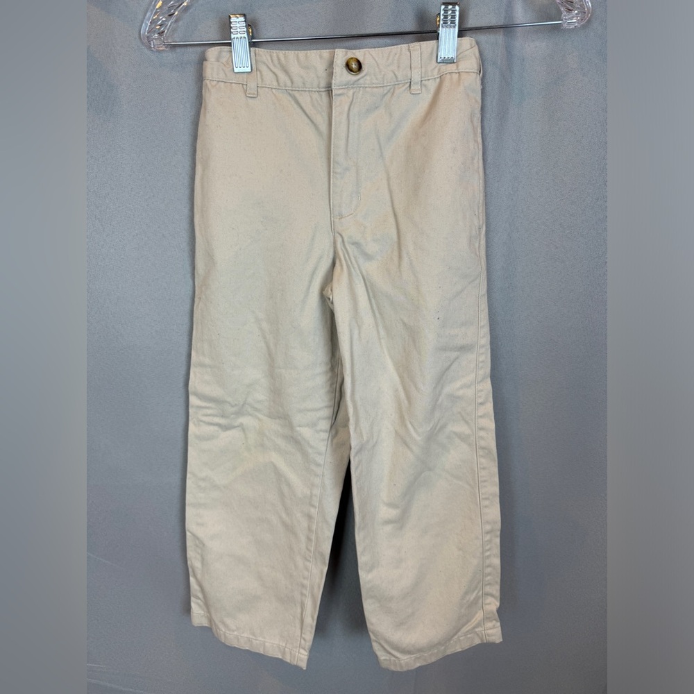 Kitestrings by Heartstrings Flat Front Khaki Pants- Sz 6